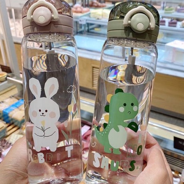 [KODE PRODUK KL6AR6974] AX-913 Botol Minum Motif Karater Binatang Lucu 580ML