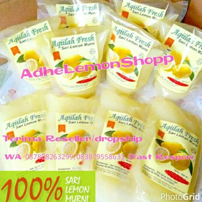 

Aqillah Fresh/Sari Jeruk Lemon/Lemon Peras