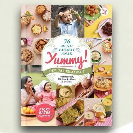 buku resep 76 menu favorit anak Yummy - Devina Hermawan (ready stock)