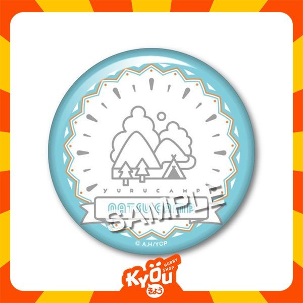 Natsu Camp Original Illustration Trading Can Badge Summer Camp Ver.