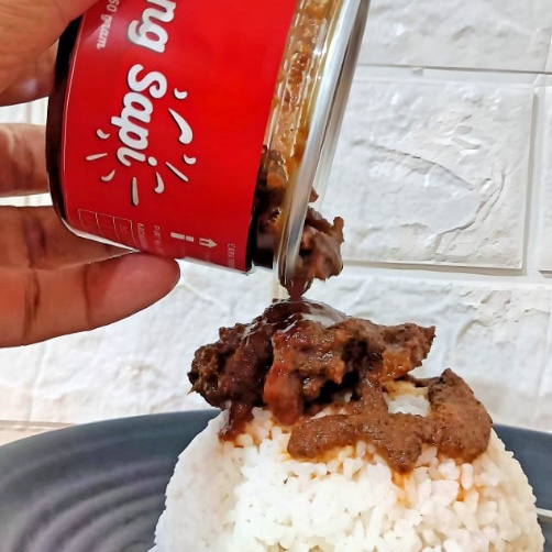 

[KODE PRODUK YAR0S3769] RENDANG DAGING SAPI KHAS MINANG ASLI PADANG KEMASAN SIAP SAJI