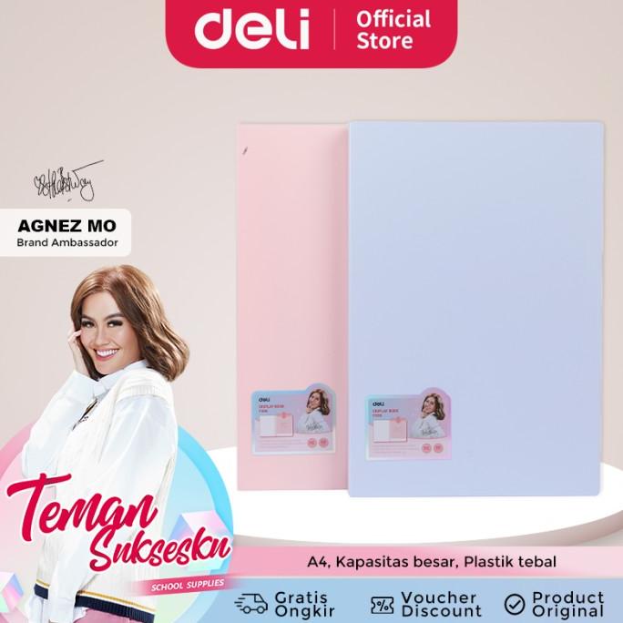 

[Deli X Agnez Mo] Deli Display Book / Map Clear Holder A4 Cf99X