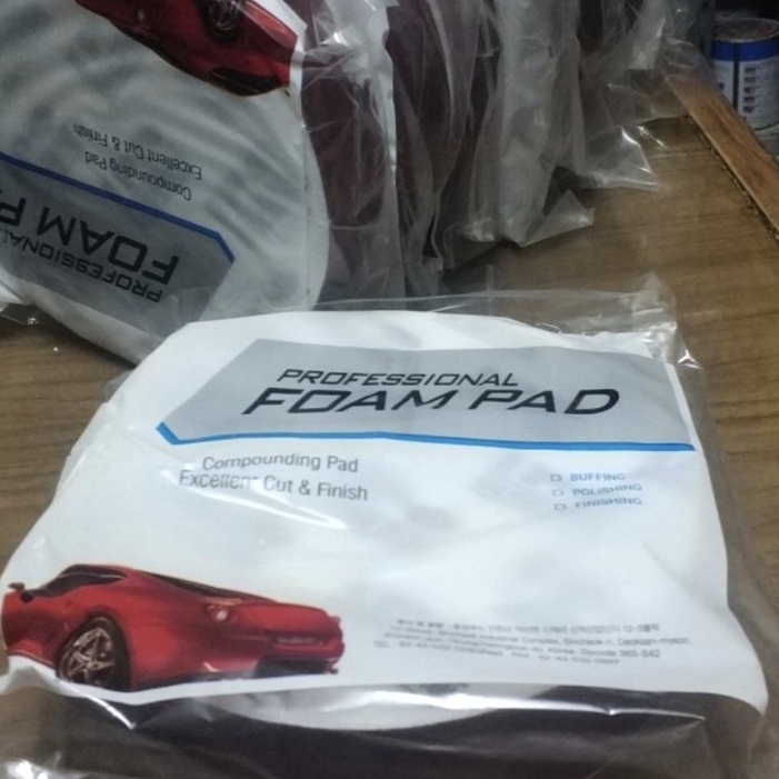 Diskon Busa Poles Kendaraan IPO Merah 8 Inch