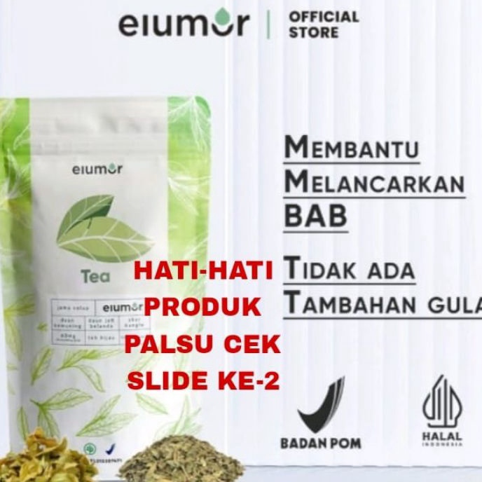 

( COD ) (READY) ELUMOR GREEN TEA / SLIMMING TEA ✓