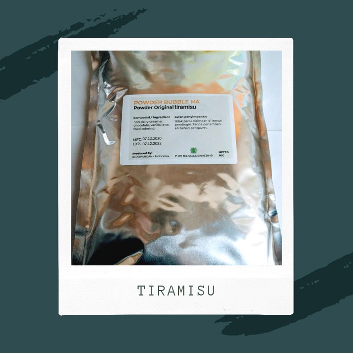 

[BISA COD] Powder Minuman tiramisu Premium ✔