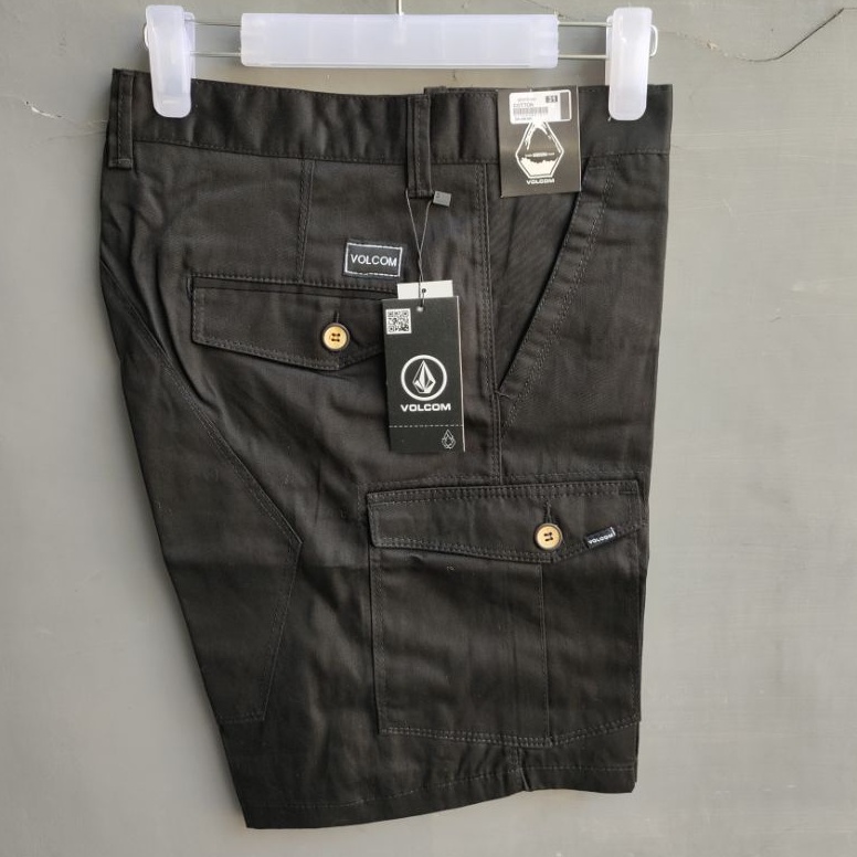 7.7 PROMO BRAND CELANA CARGO PENDEK ATAS LUTUT VOLCOM LIKE ORI FULL ACC (GARANSI RETURN) BISA COD On