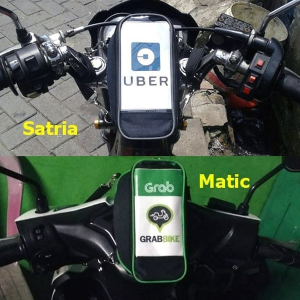 Terbaik.. Tas Holder Hp Motor Selempang Bag Holder Hp Motor Sepada