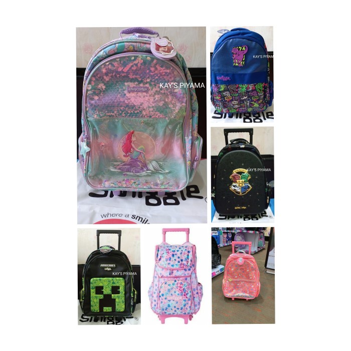 Terlaris Smiggle Trolley Marvel Disney Original