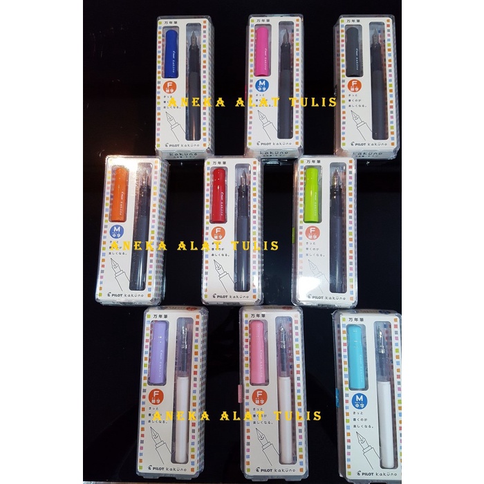 

Terlaris Pilot Kakuno Fountain Pen / Pen Tinta Fka-1Sr