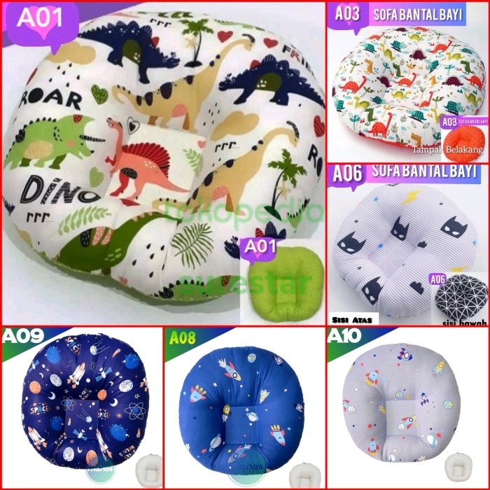 Terlaris [Promo] Kasur Bayi Bulat/ Sofa Bayi Bulat/Sofa Bantal Bayi