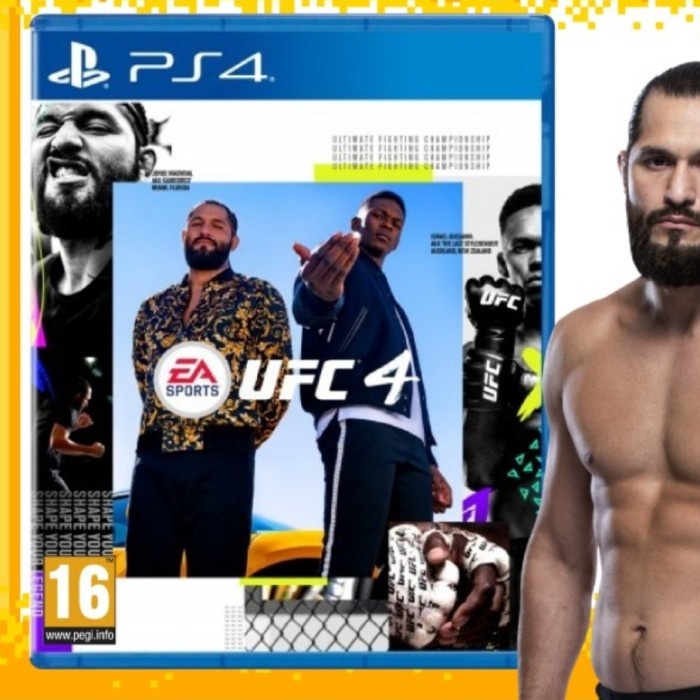 Ufc 4 Ps4/ Kaset Game Ufc 4 Ps4/ Ea Sports Ufc4