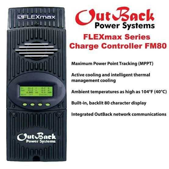 Terlaris Outback Flexmax 80-Fm80-150Vdc Mppt