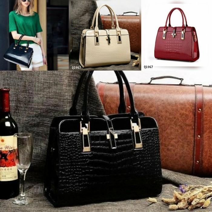 Tas Kerja Wanita Import Selempang Handbag Premium Mewah Elegan