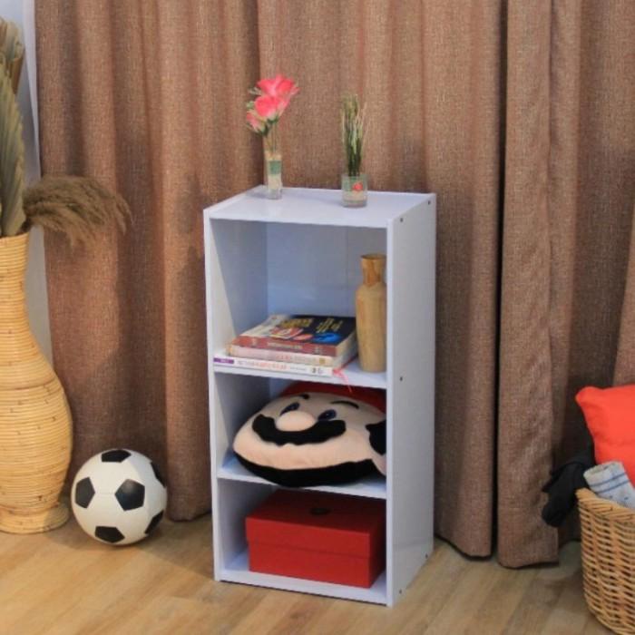 

Rak Arsip Murah Rak Buku Lemari Buku Nakas Rak Susun 3 Pintu Rsg 1304