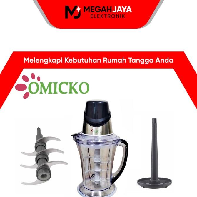 OMICKO CHOPPER / FOOD PROCESSOR OM-828 / OM 829 (PLASTIK / 2 LITER)