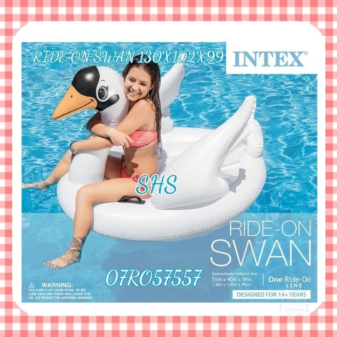 intex swan ride on 57557