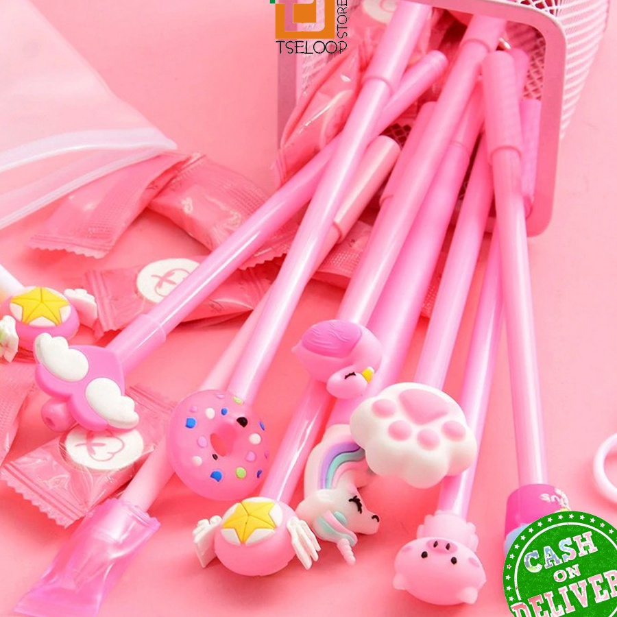 

Dapatkan OFM-A15 Pulpen Gel Karakter Lucu Set Isi 20PCS Pena FREE Zipper Pouch Tempat Pensil Transparan Murah