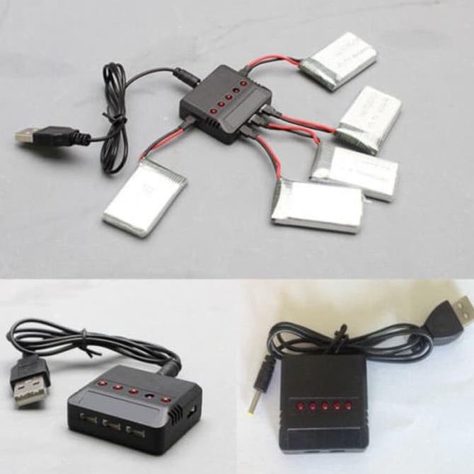 Usb Charger Battery Baterai Lipo Drone Quadcopter 5 Cell Output