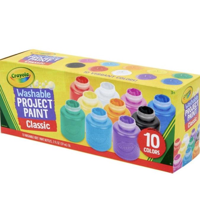 

Cat Seni Lukis Kanvas Anak Original Crayola Washable Kids Paint