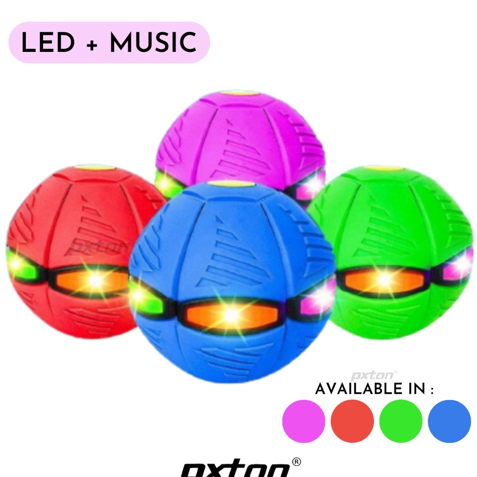 TERBAIK|| PXTON - Mainan Bola Led + Music Ajaib Viral | Ufo Magic Ball Mainan Anak Viral / mainan an