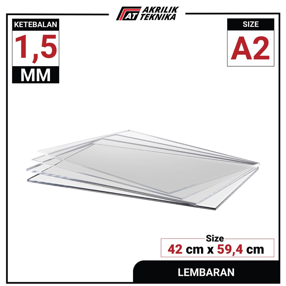 

[KODE PRODUK YHGG79980] LEMBARAN ACRYLIC / AKRILIK A2 1.5MM TRANSPARAN GROSIR BERKUALITAS