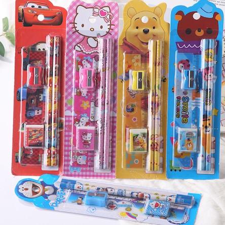 

Mini Stationary Set 5In1 Set Alat Tulis Sekolah 5 In 1 Pensil Set