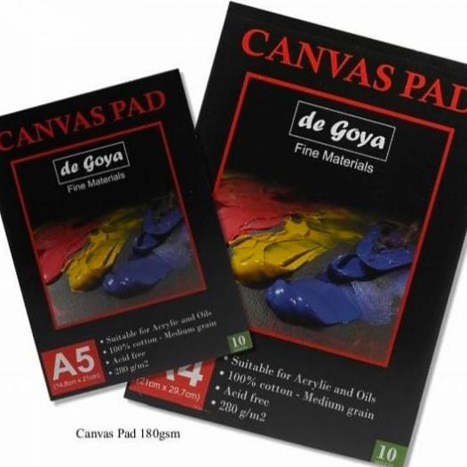 

A3 DE GOYA DEGOYA CANVAS PAD BUKU KAIN KANVAS LUKIS