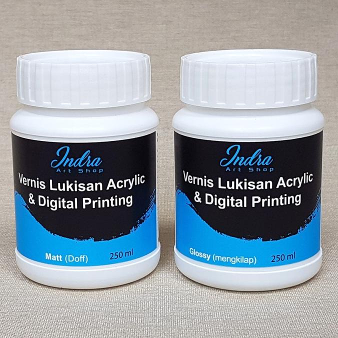 

Varnish acrylic indra artshop, permanent, waterbase