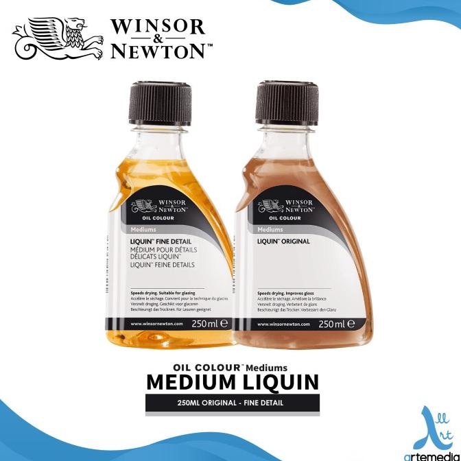 

Medium Cat Minyak Winsor & Newton 250ml Liquin Medium Oil Painting