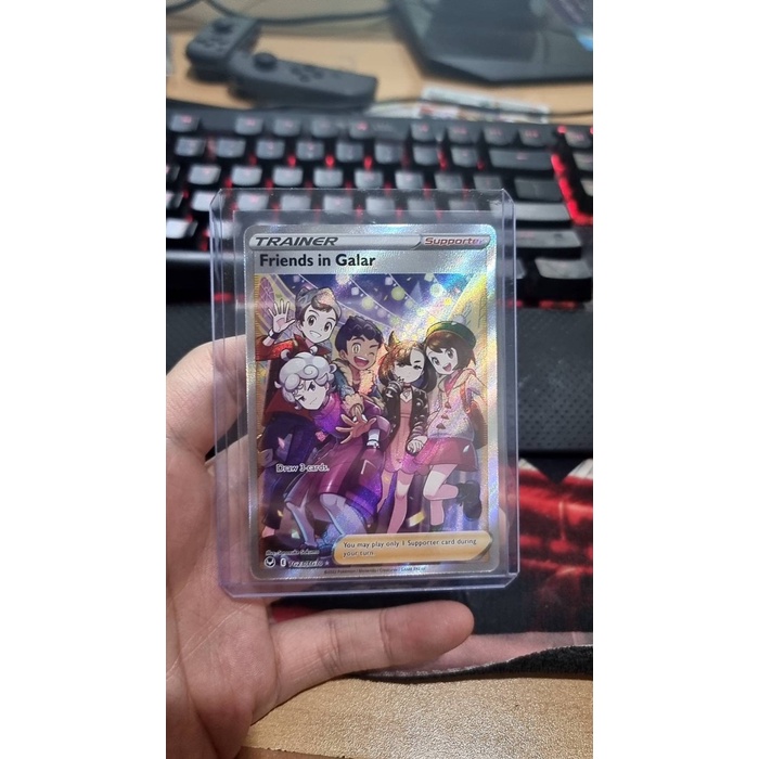 Terlaris Friends In Galar - Tg23/Tg30 - Ultra Rare Sword & Shield: Silver Tempe