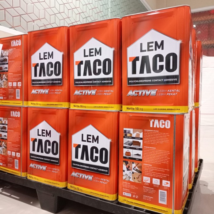 

Aurealiamall Taco Lem Kuning Active / Lem Kuning Serbaguna / Lem Kunign Taco