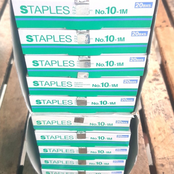 

isi staples max no10 sepak isi 20dus asli