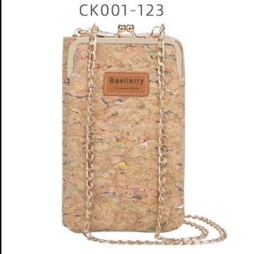 Tas Selempang Wanita Kulit Dompet Hp Ni Baellery N8595 001