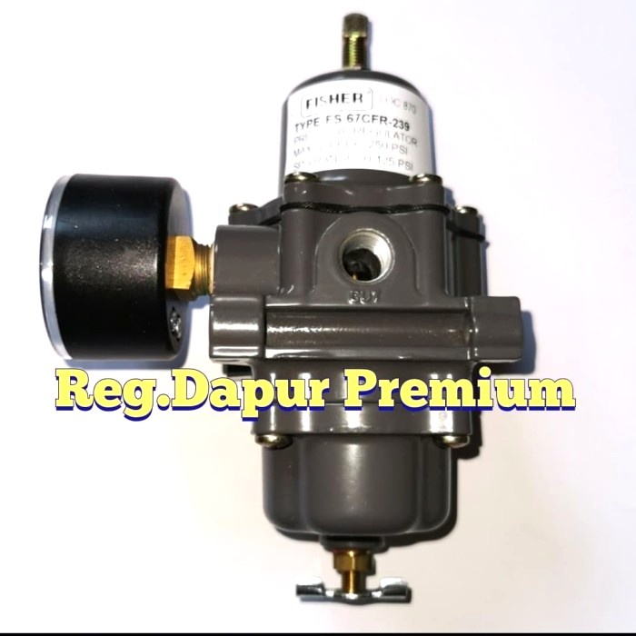 Terlaris Regulator 1/4" Fisher 67Cfr-239