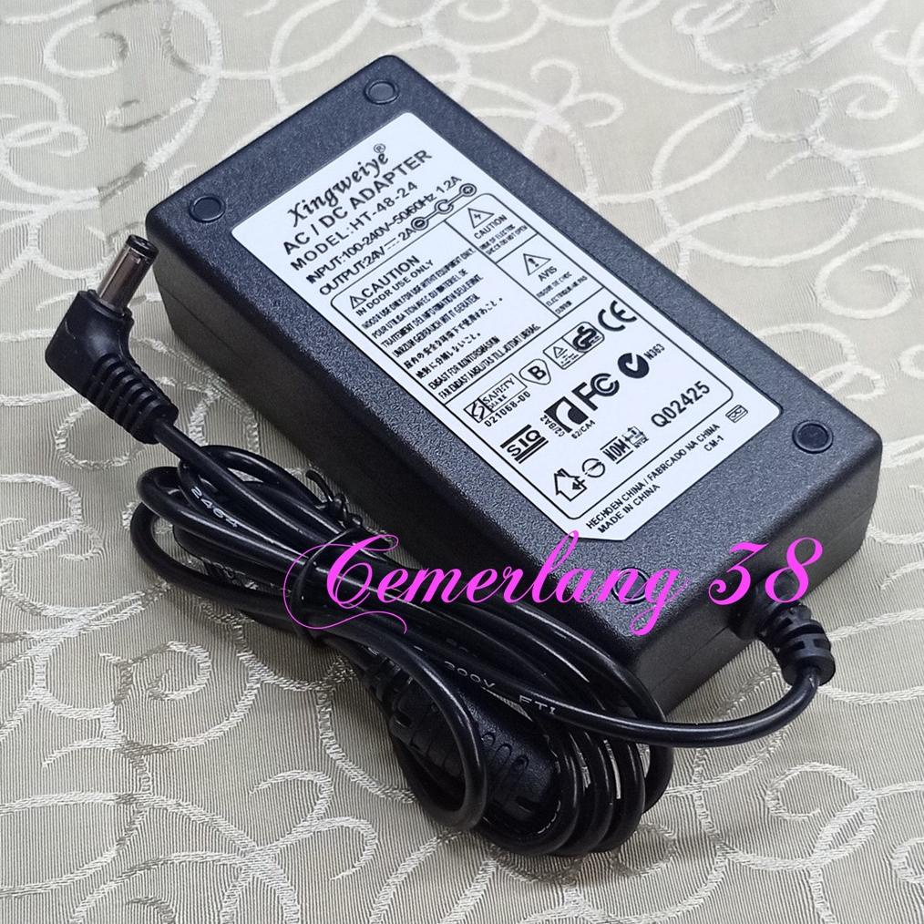 Terlaris Ac Dc Charger 24V 2A Switching Adaptor 24 V 2 A Power Supply 48 Watt Msx