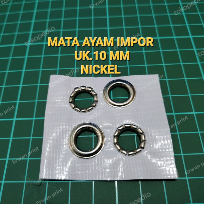 

Terlaris Mata Ayam 10 Mm Nikel Untuk Mesin Plong(Semi Otomatis/Magnetic)@10Gros