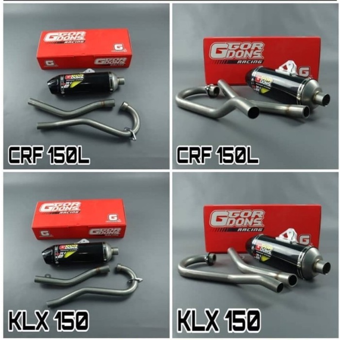 KNALPOT KLX 150 GORDON M1 KNALPOT CRF 150 GORDON M1 KNALPOT GORDON