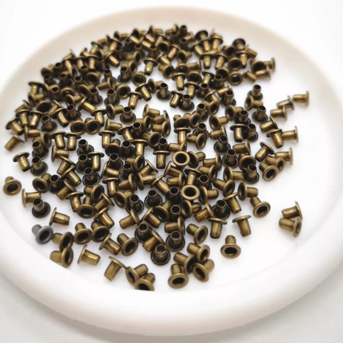 

Terlaris Mata Ayam Eyelet Mini 1.5Mm Atg Single (Tanpa Ring Belakang)