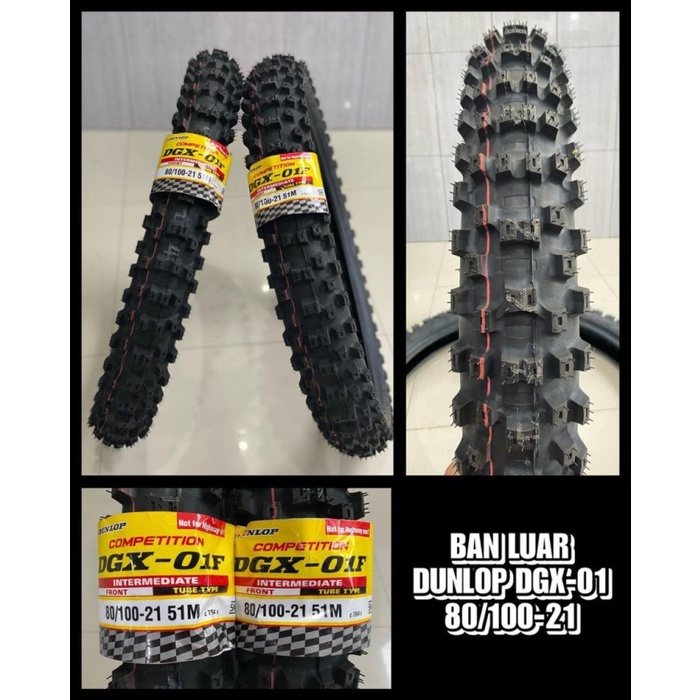BAN DUNLOP DGX 18 21 DAN 16 19 BAN TRAIL DUNLOP