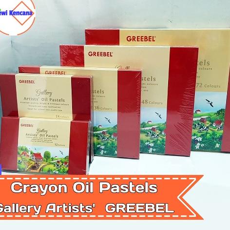 

Diskon Crayon Oil Pastels Artists 12 - Artists 24 - Artists 36 Greebel