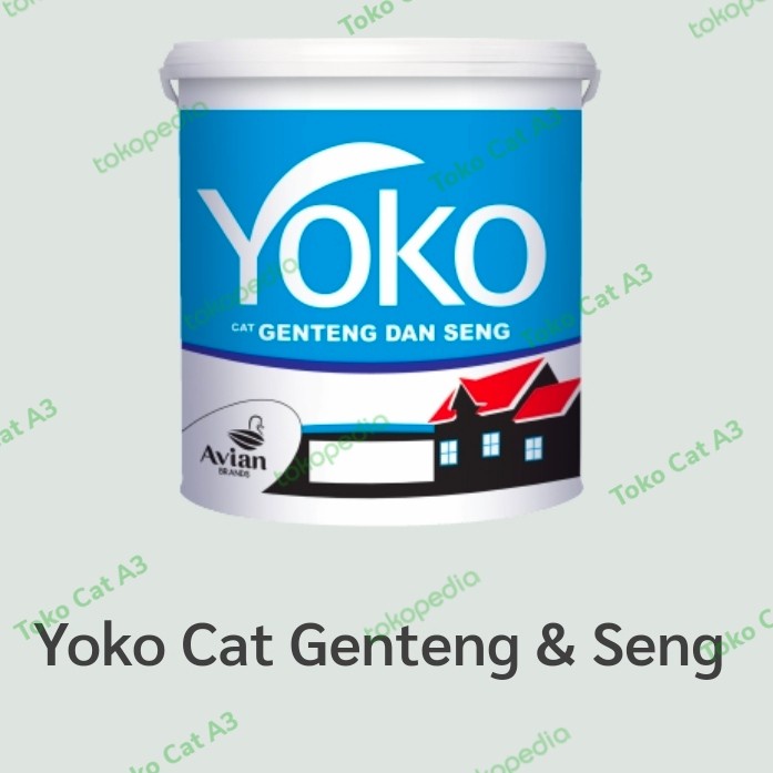 Cat Genteng Yoko 4Kg -Cat Genteng dan Seng Yoko 4kg