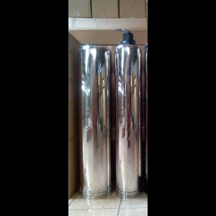 Tabung filter air stainless 1054 + kepala filter 3way