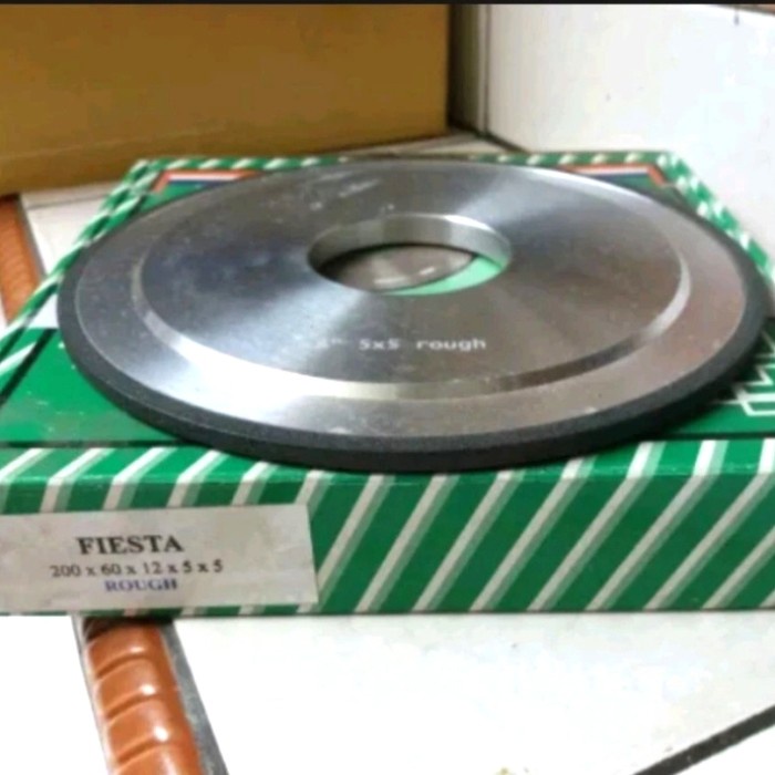 Fiesta Diamond Grinding Wheel Uk 8"Lurus Untuk Asah Material bahan TCT