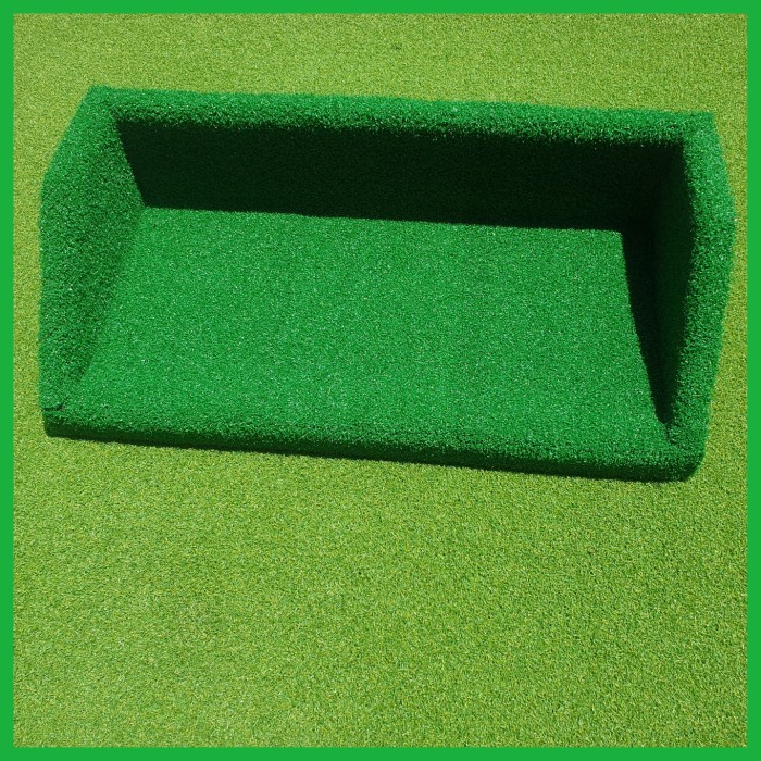 tempat bola golf / tray bola golf / wadah bola golf driving
