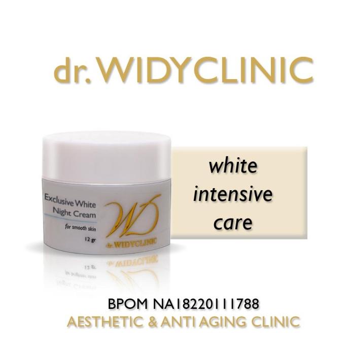 Discount Exclusive Whitening Night Cream dr Widy Clinic Krim Malam Flek Glowing