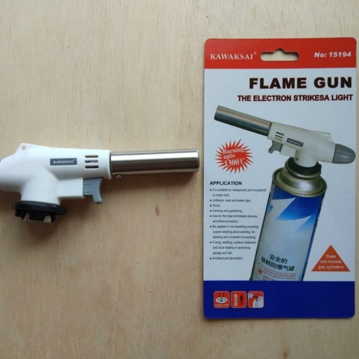 GAS TOUCH FLAME GUN / ALAT LAS PORTABLE / KEPALA LAS KAWAKSAI 15194