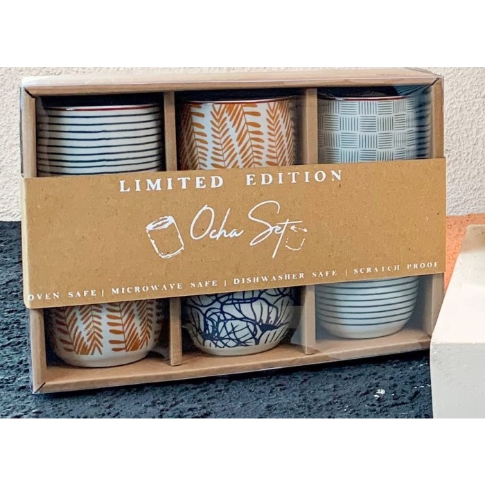 Carramica Gelas Keramik Ocha Floco Wedding Gift Set