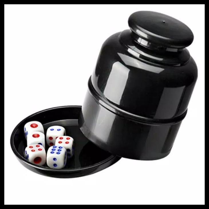 

(READY) DICE CUP SHAKER / KOCOKAN DADU / KOCOKAN DADU DENGAN GAGANG KODE 1306