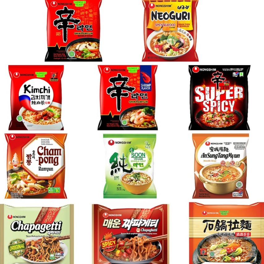 

↕Big Sale KKYUK NONGSHIM Shin Ramyun 120 gr KHAS BEST SELLER G61 ➾Baru