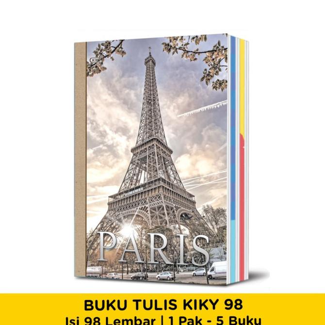 

Buku Tulis KIKY 98 Lembar Per Pack Isi 5